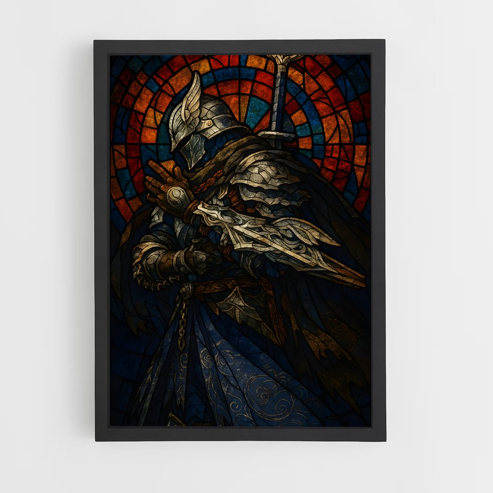 Poster La Lumière des Héros – affiche Elden Ring (vue 2)